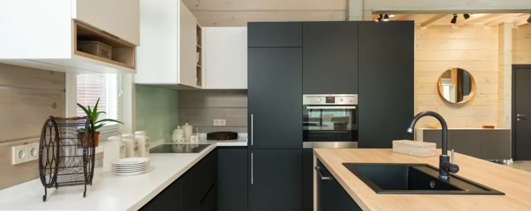 Skuteczne metody czyszczenia czarnych matowych szafek kuchennych