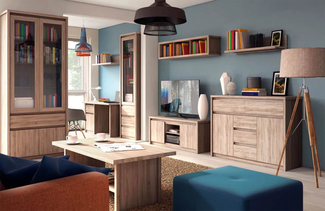 Jakie kolory ścian najlepiej pasują do mebli dąb sonoma? Pomysły na aranżacje Jakie kolory ścian najlepiej pasują do mebli dąb sonoma? Pomysły na aranżacje