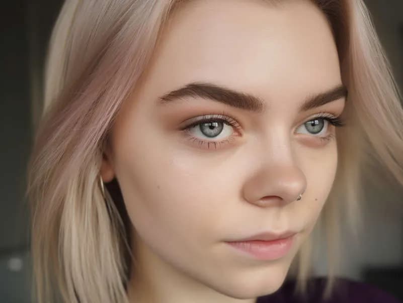 Jak najlepiej malować brwi blondynek? Wybierz idealny kolor i technikę.