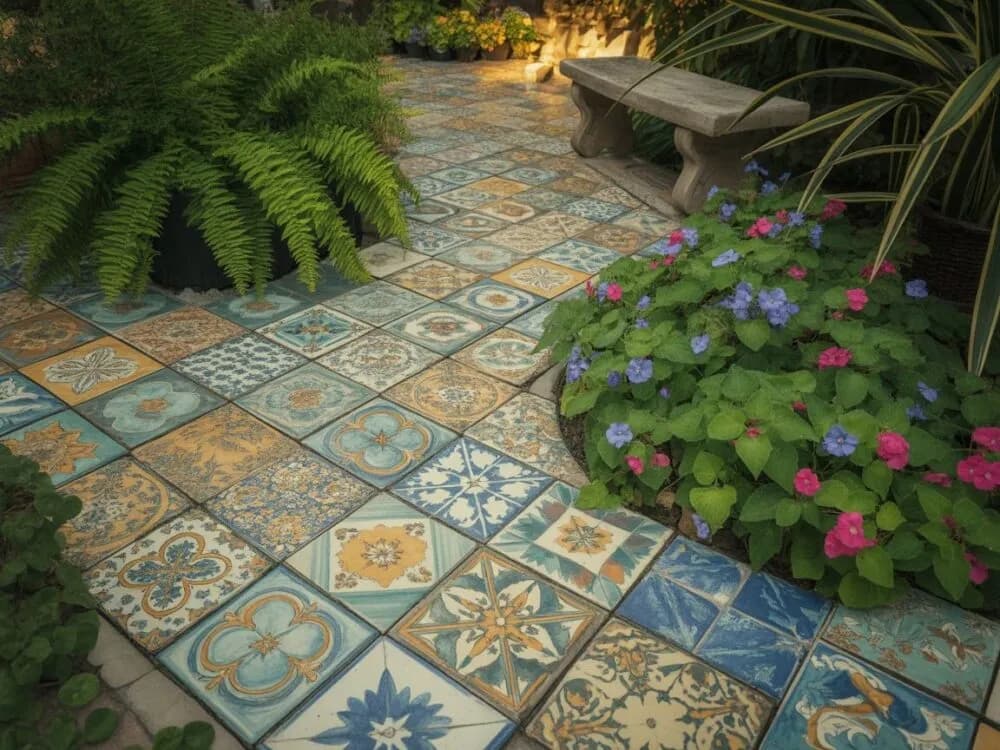 Jak wykorzystać płytki ceramiczne w ogrodzie - praktyczne porady i inspiracje