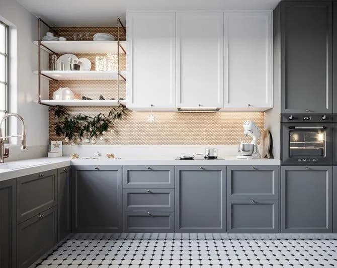 Jakie płytki do szarych mebli kuchennych wybrać, aby stworzyć wyjątkową aranżację?