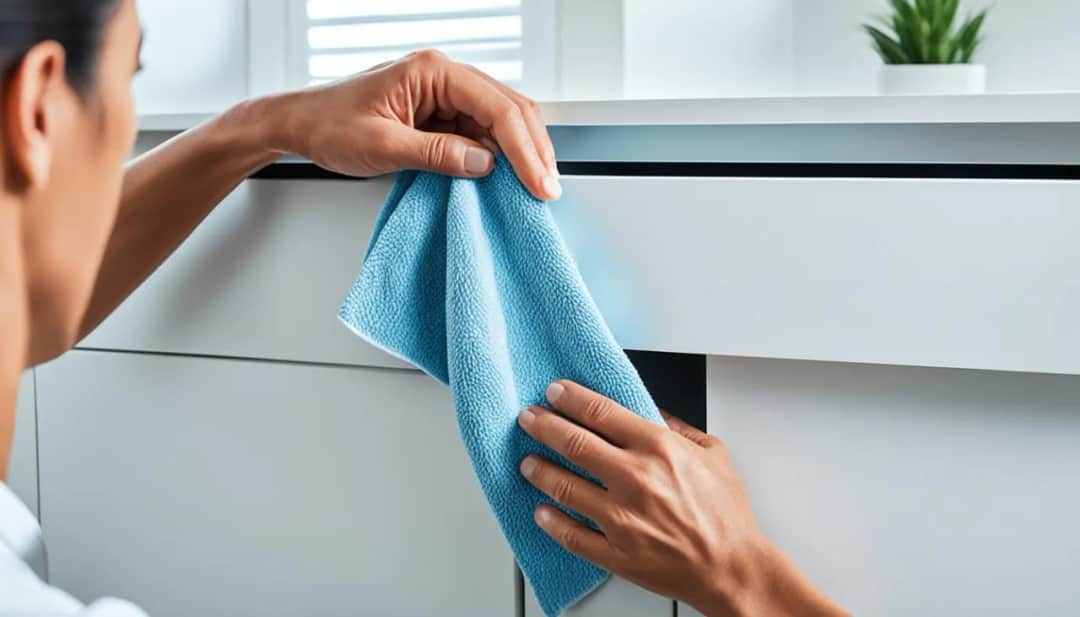 Czym czyścić białe meble z połyskiem, aby zachować ich blask?